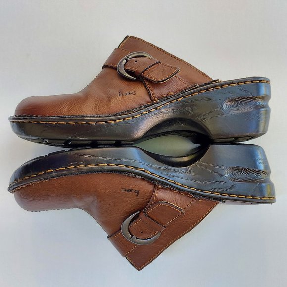 BORN BOC Mule Clog Slip-On Heeled Sandals - Picture 6 of 9